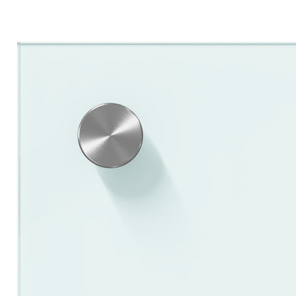 Schienale Cucina  Bianco 120X50X0,6 Cm Vetro Temperato