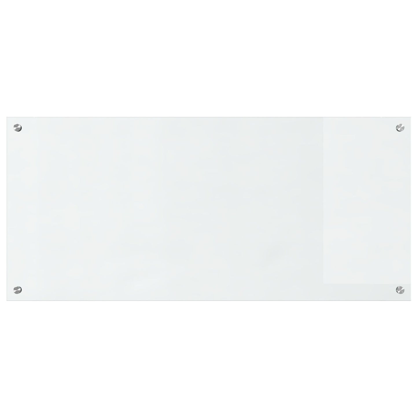 Schienale Da Cucina Trasparente 110X50X0,6 Cm In Vetro Temperato