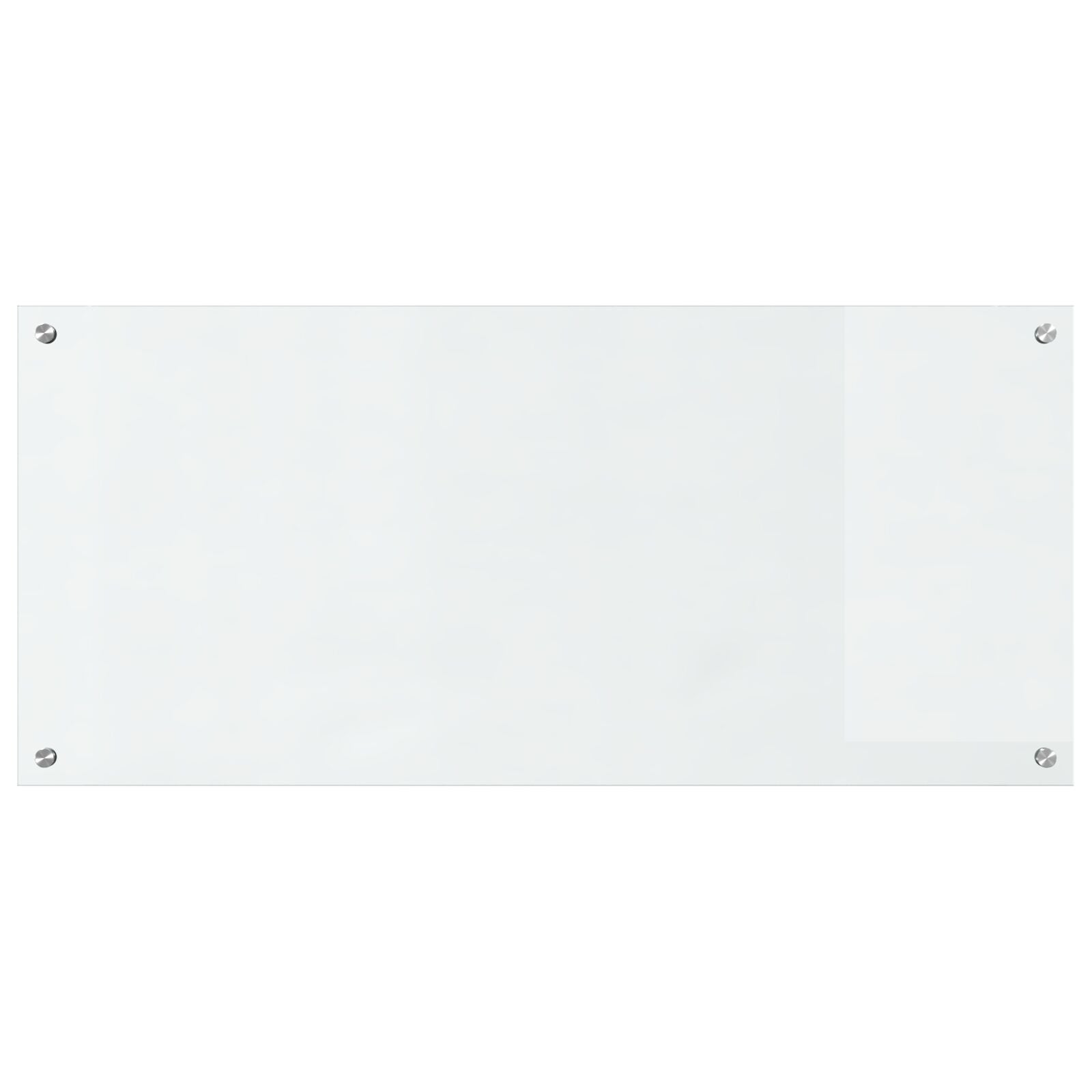 Schienale Da Cucina Trasparente 110X50X0,6 Cm In Vetro Temperato