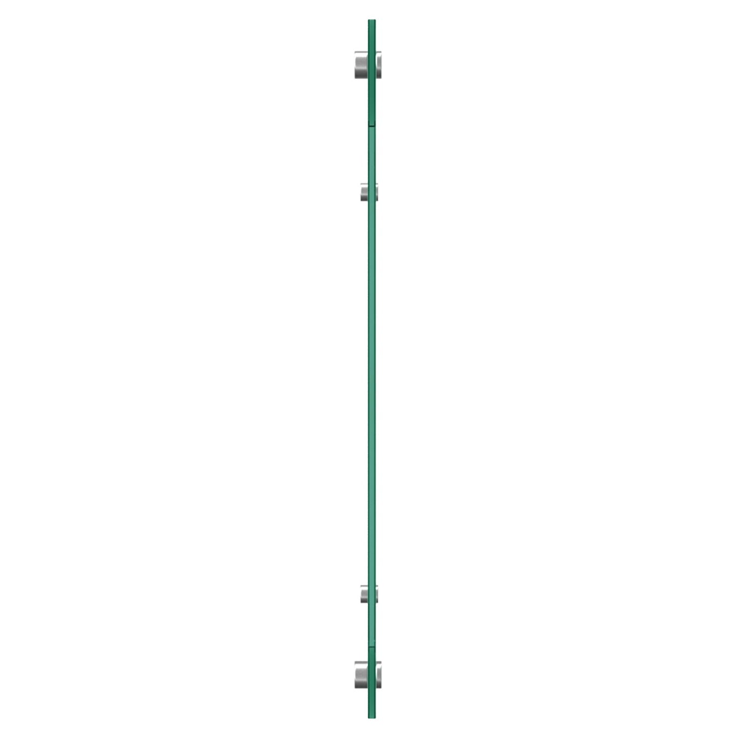 Schienale Da Cucina Grigio Scuro 120X50X0,6 Cm In Vetro Temperato -