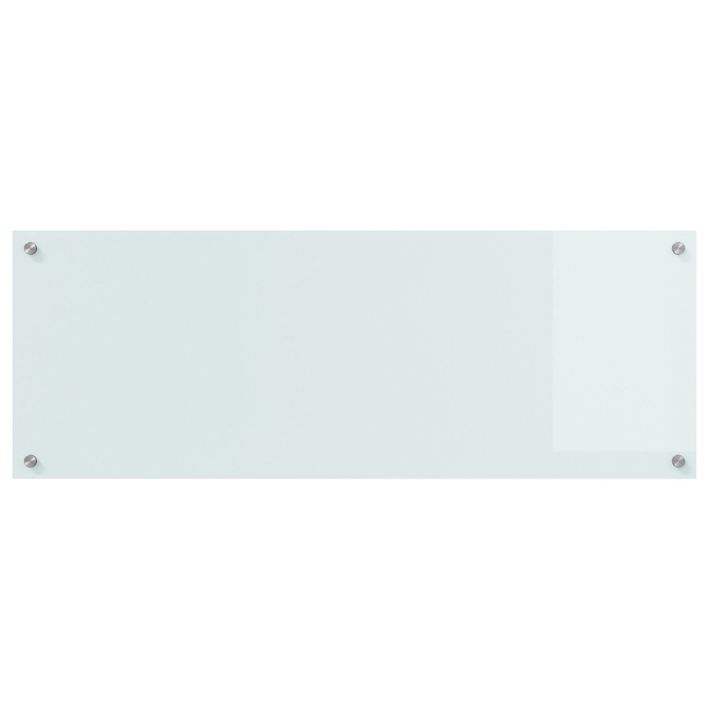 Schienale Cucina Bianco 110X40X0,6 Cm Vetro Temperato