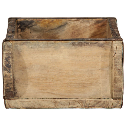 Vassoi 4 Pcs 30X15X9 Cm Legno Massello Recuperato