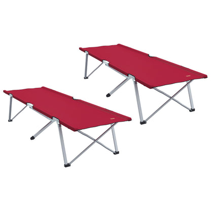 Letto Da Campeggio Pieghevole Metallo, Tessuto Standard