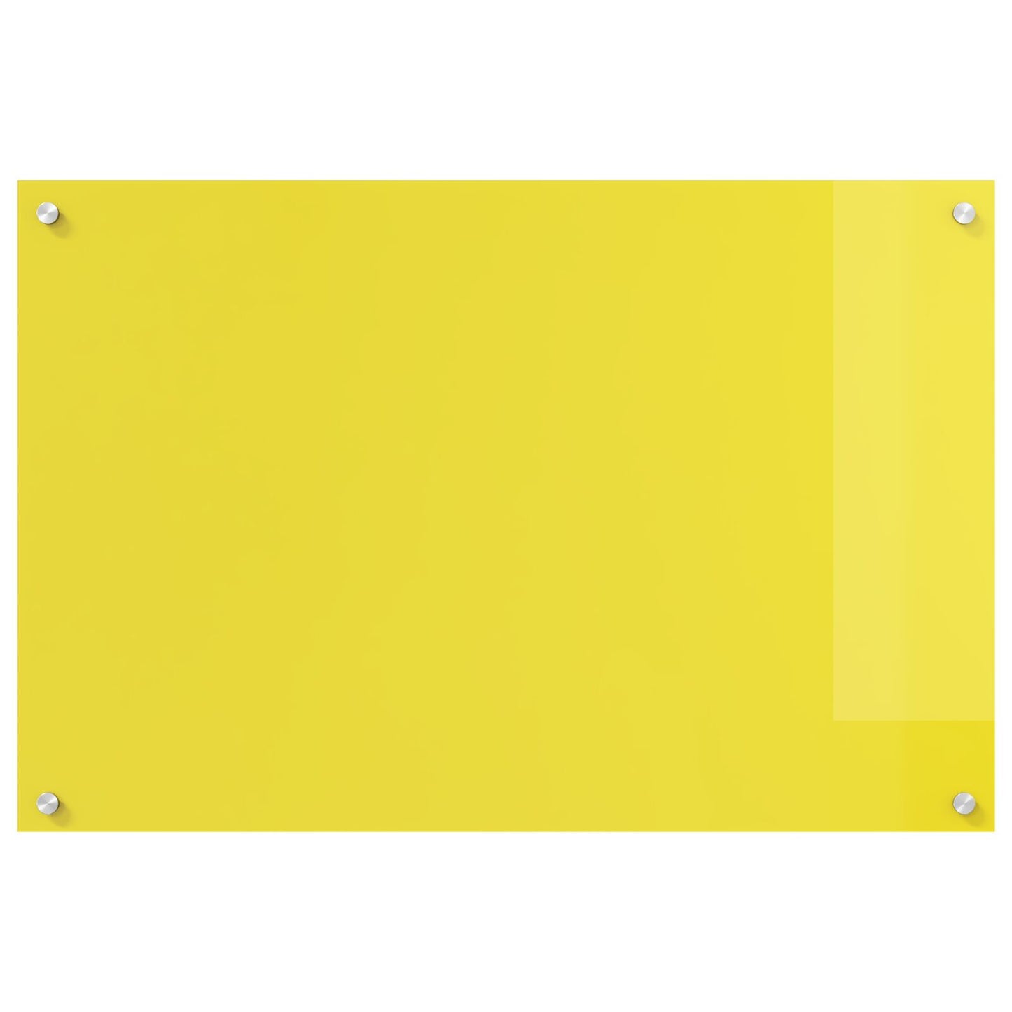 Splashback Cucina  Giallo 90X60X0,6 Cm In Vetro Temperato