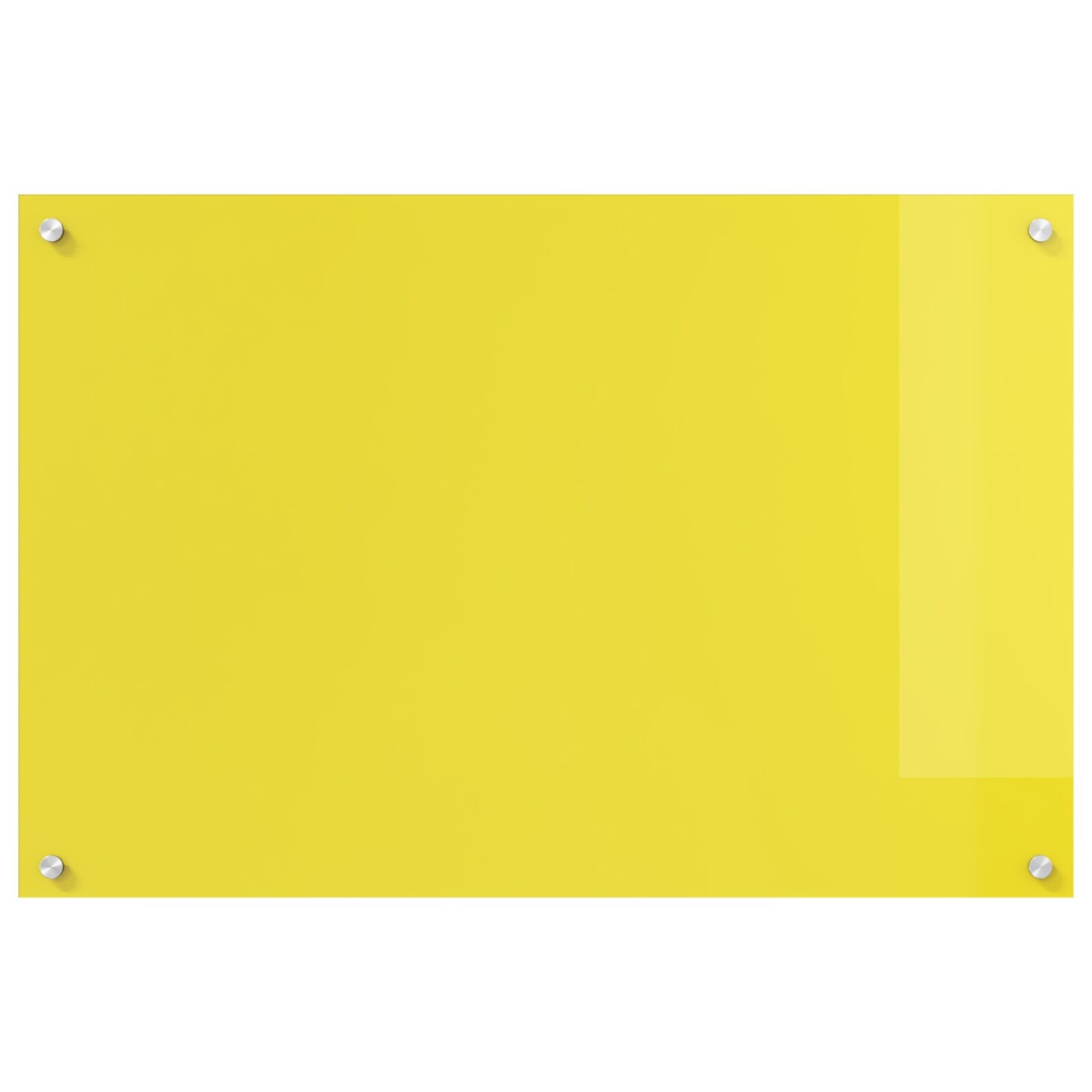 Splashback Cucina  Giallo 90X60X0,6 Cm In Vetro Temperato