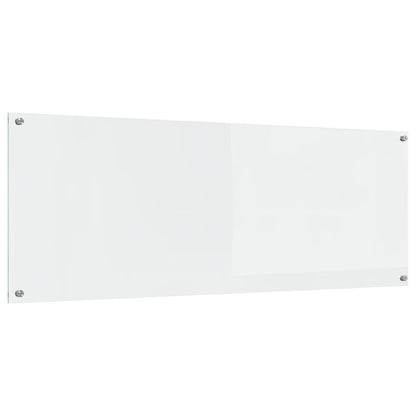Schienale Da Cucina  Clear 110X40X0.6 Cm In Vetro Temperato
