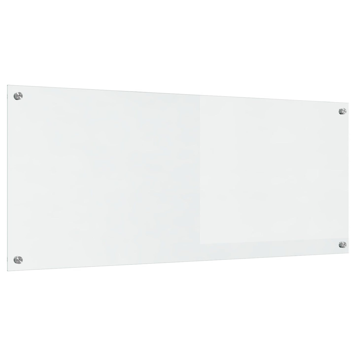 Schienale Per Cucina Trasparente 120X50X0,6 Cm In Vetro Temperato