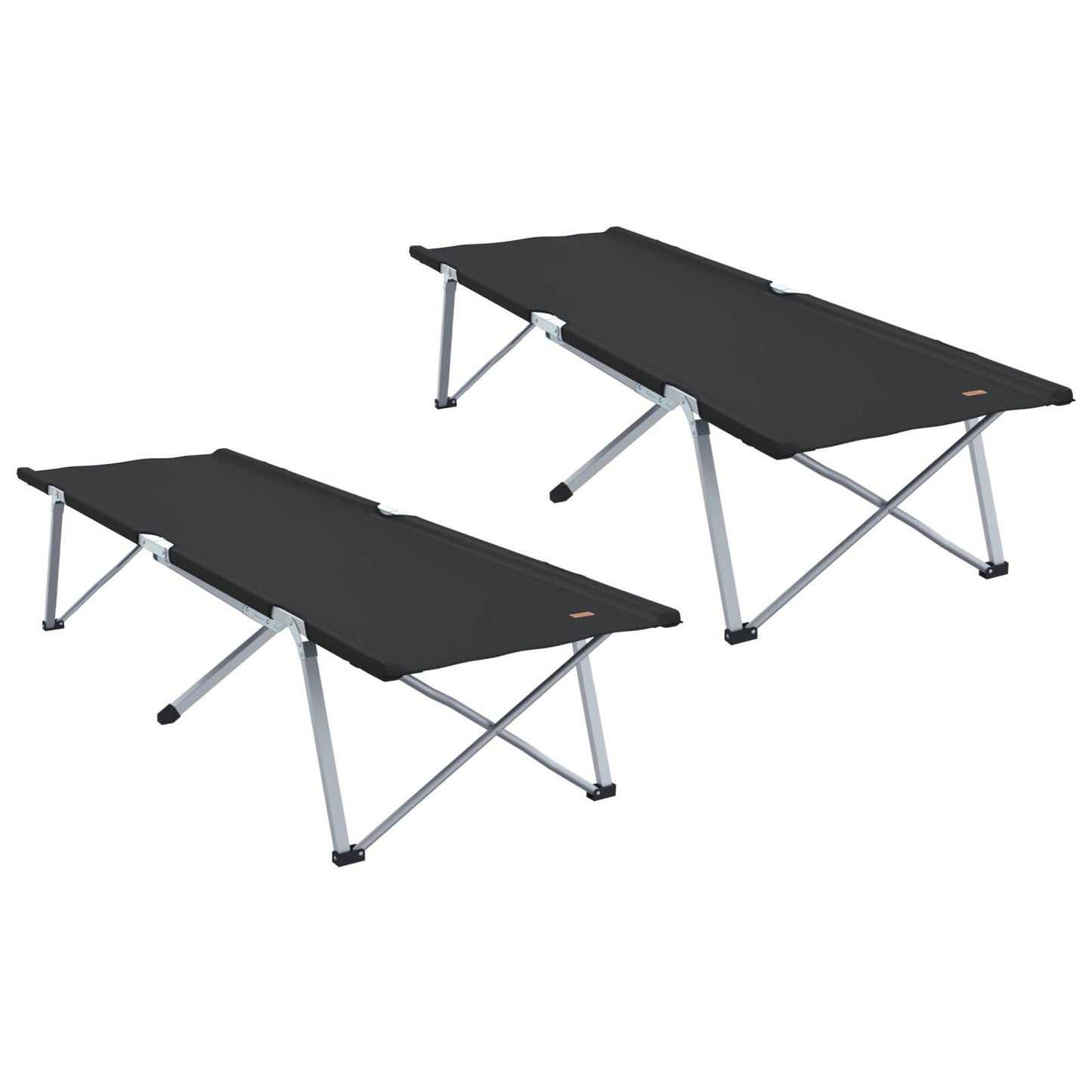 Letto Da Campeggio Pieghevole Metallo, Tessuto Standard