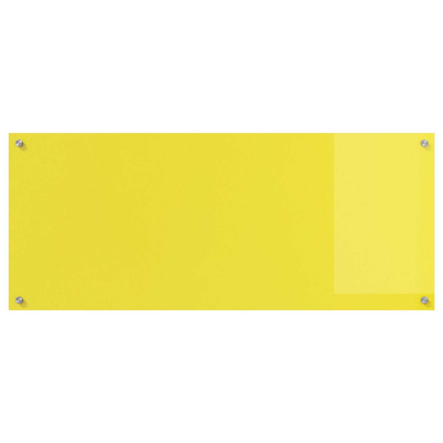Schienale Cucina Giallo 120X50X0,6 Cm In Vetro Temperato