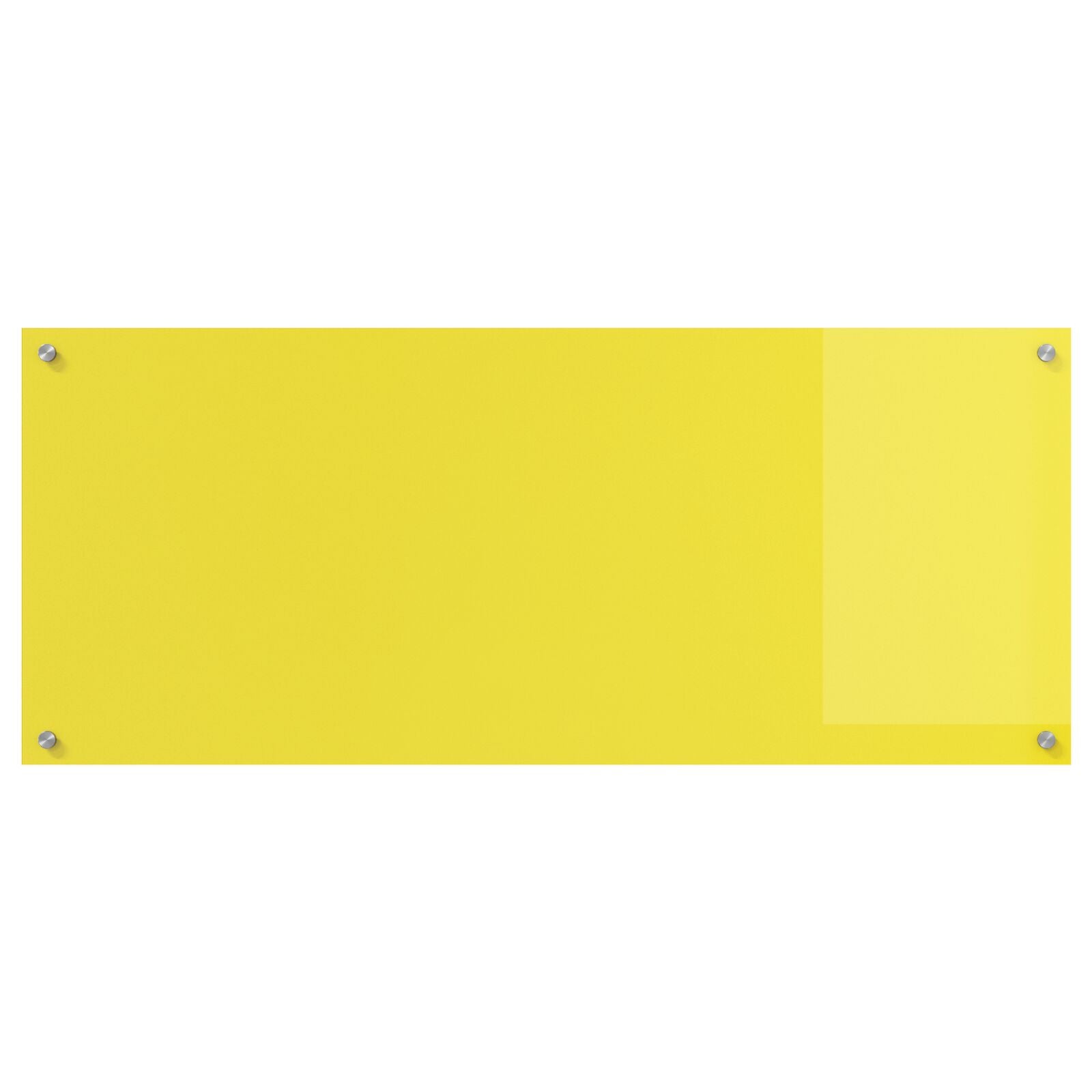 Schienale Cucina Giallo 120X50X0,6 Cm In Vetro Temperato