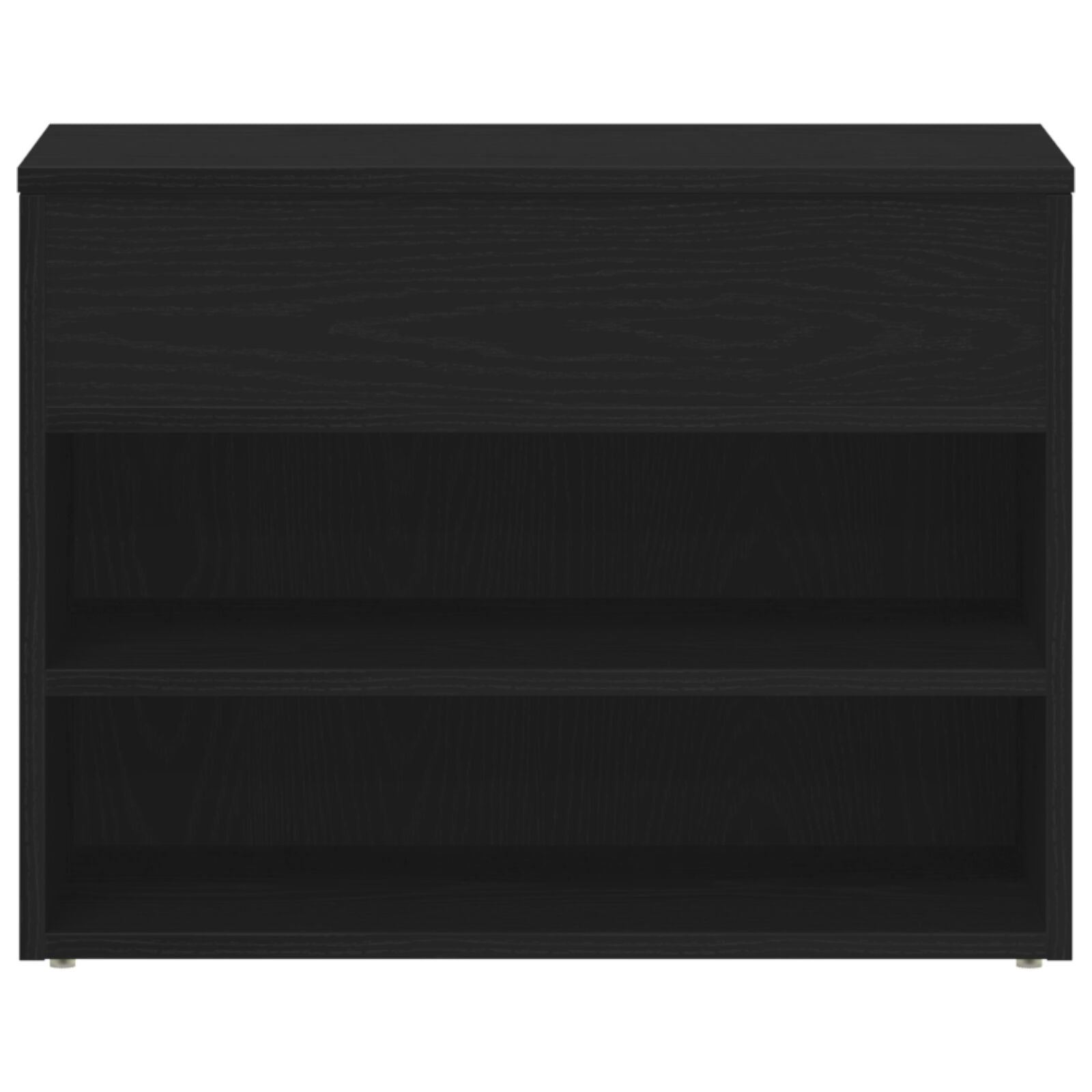 Panca Hall  In Nero Rovere 60X30X45 Cm In Legno Ingegnerizzato