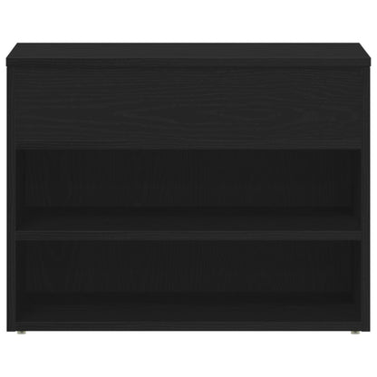 Panca Hall  In Nero Rovere 60X30X45 Cm In Legno Ingegnerizzato