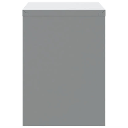 Mobiletto Da Parete  Con Porta A Sollevamento A Gas, Nero 50X25X35 Cm