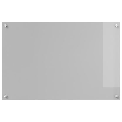 Schienale Cucina Grigio Chiaro 90X60X0,6 Cm In Vetro Temperato