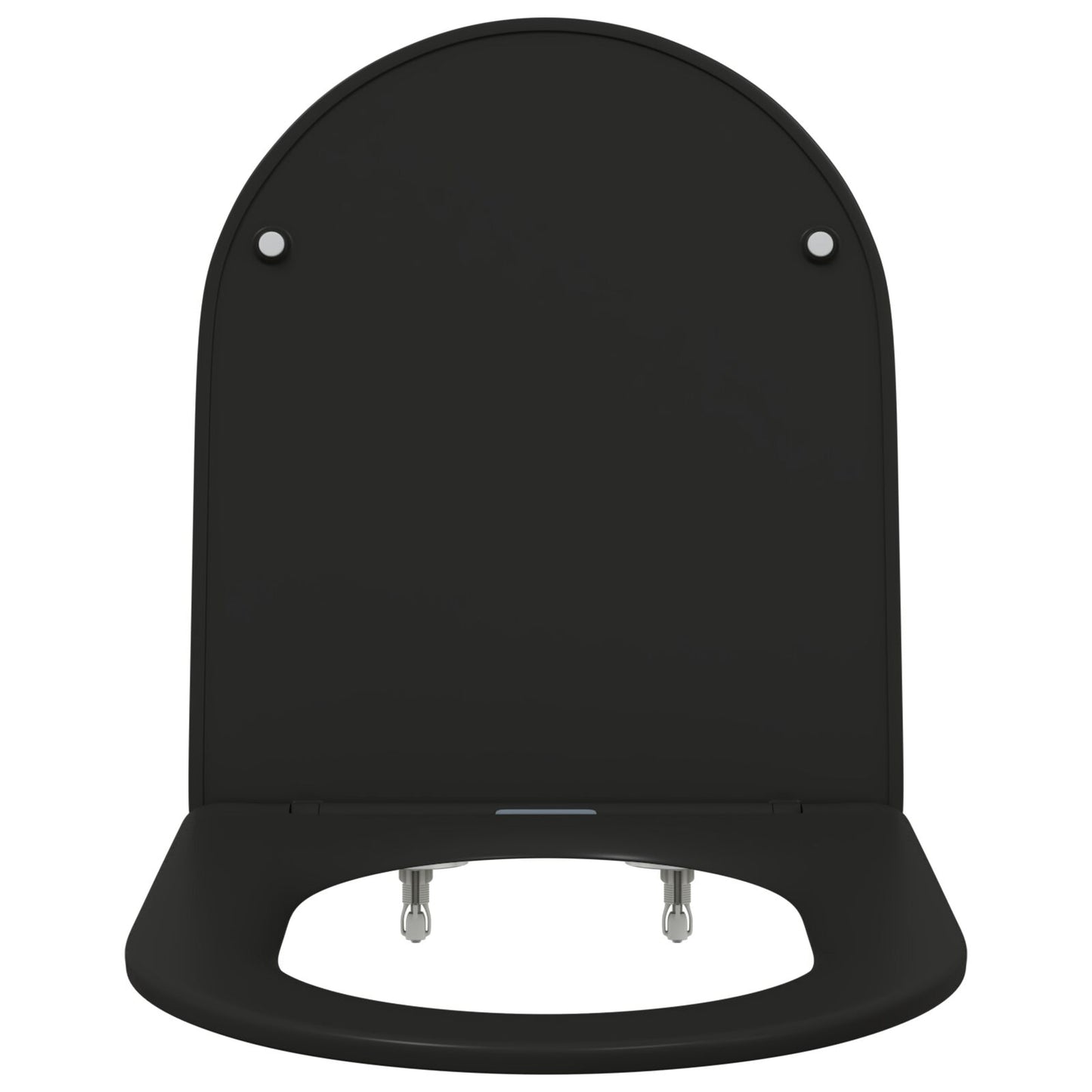 Seggiolino Per Toilette A Rilascio Rapido Con Chiusura Morbida - Duroplast, Nero