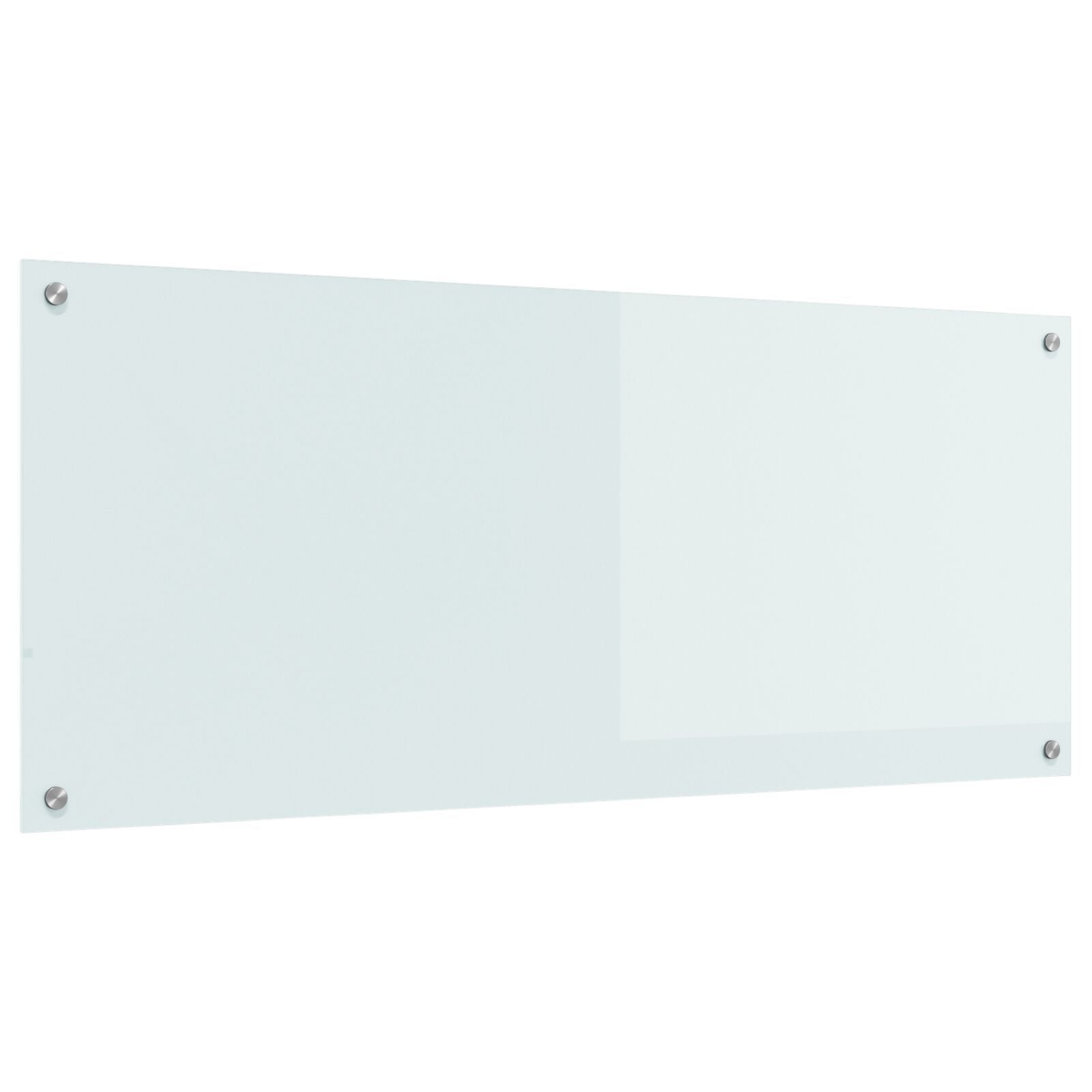 Schienale Cucina  Bianco 120X50X0,6 Cm Vetro Temperato