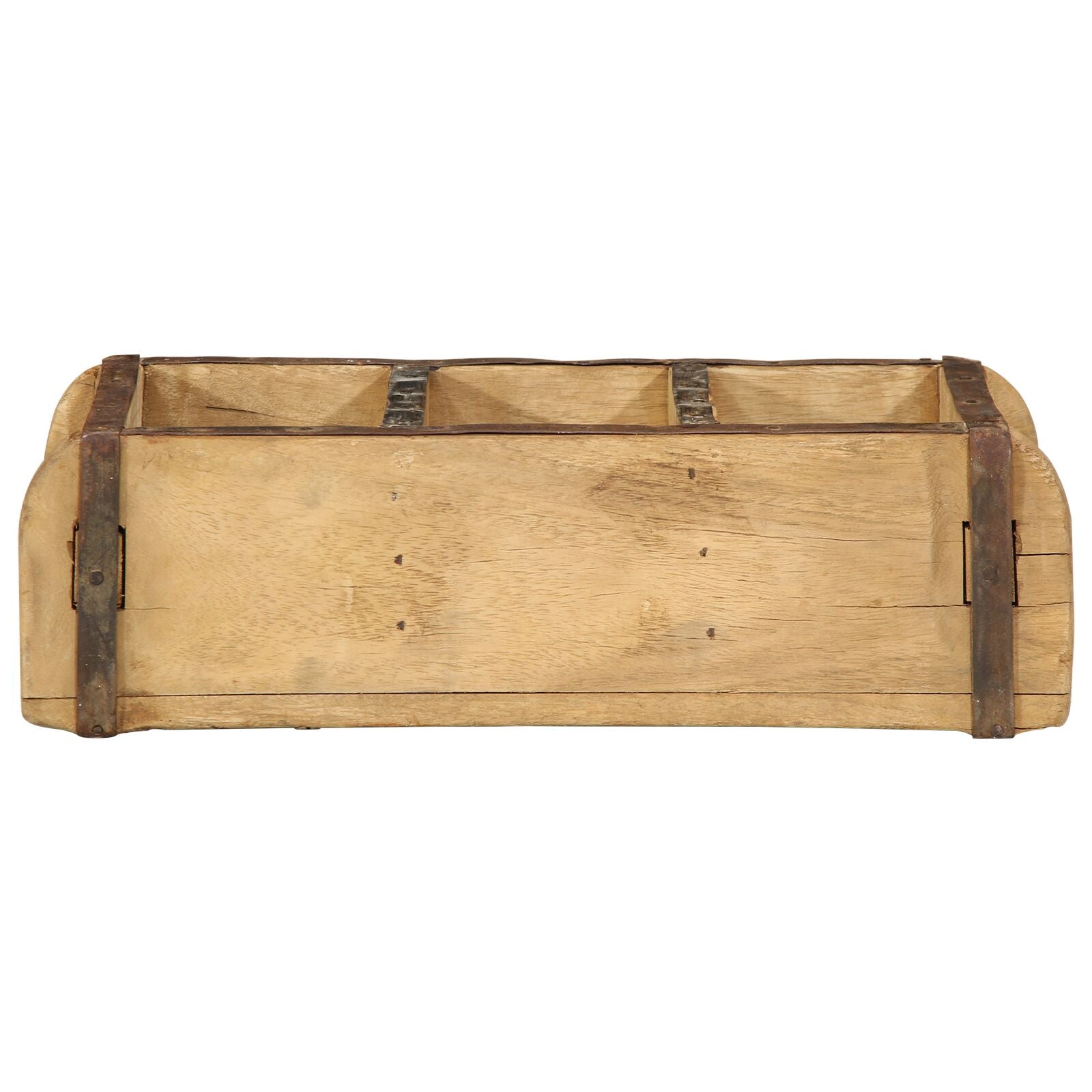 Vassoio 30X14X9 Cm Legno Massello Riciclato