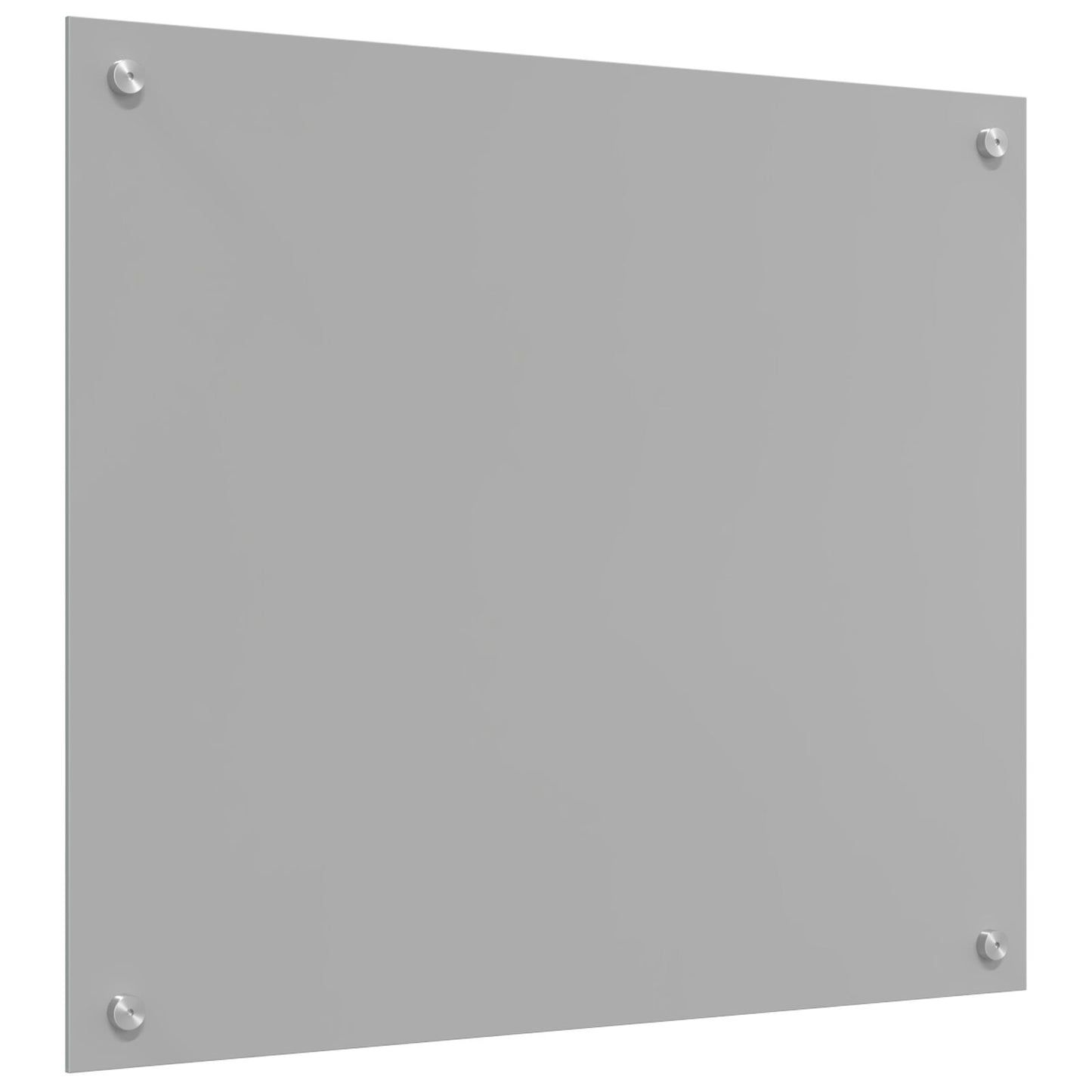 Pannello Cucina  Grigio Chiaro 70X60X0,6 Cm Vetro Temperato