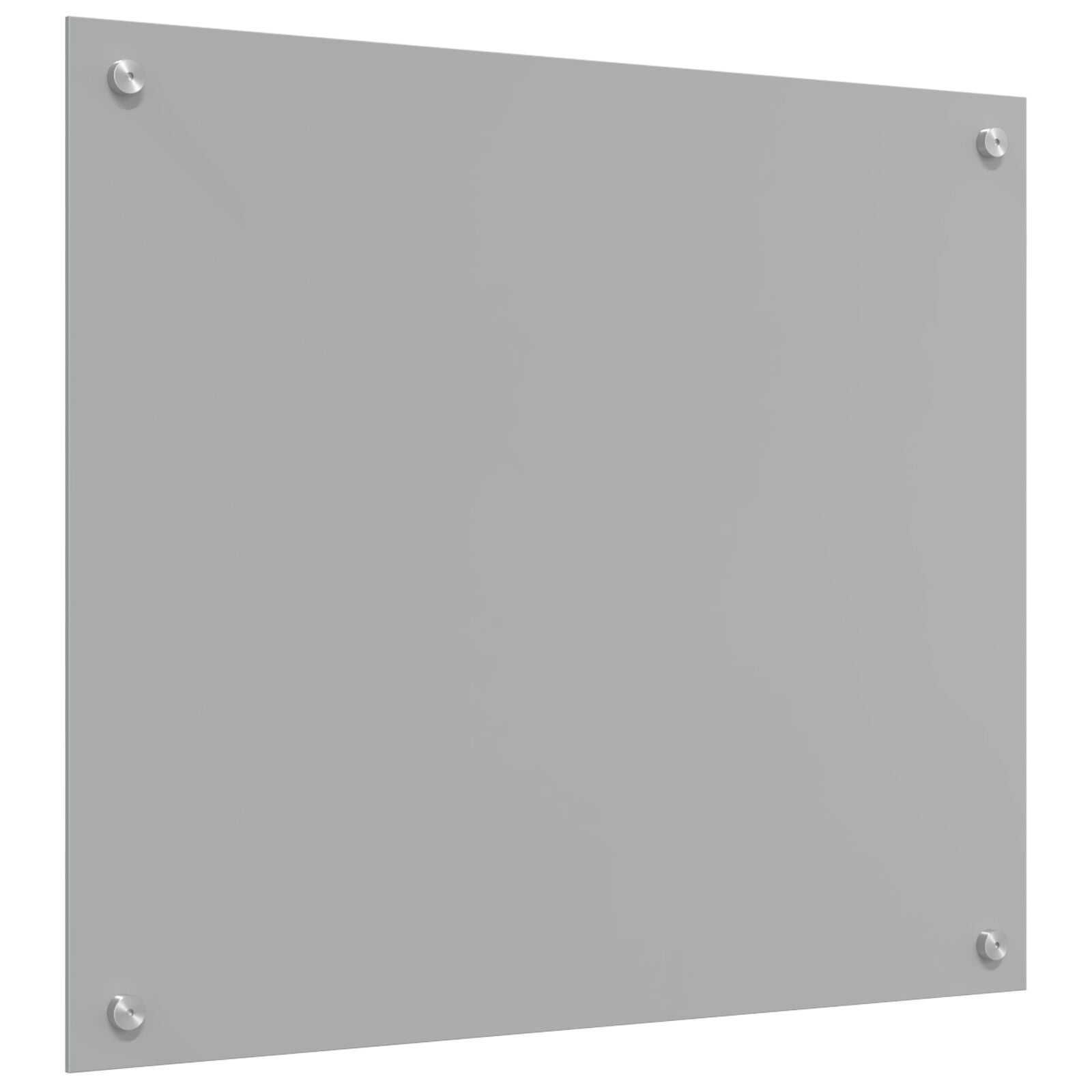 Pannello Cucina  Grigio Chiaro 70X60X0,6 Cm Vetro Temperato