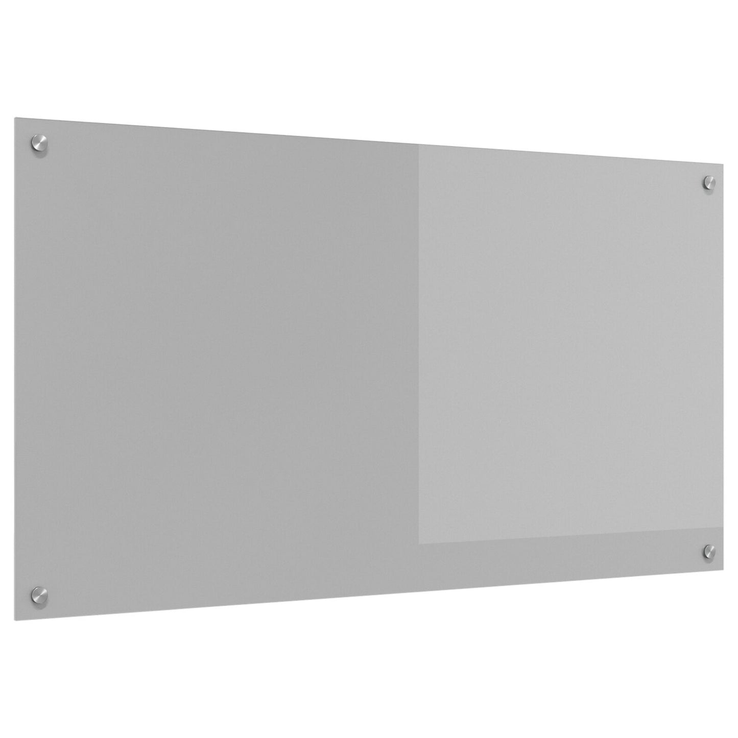 Schienale Cucina Grigio Chiaro 110X60X0,6 Cm Vetro Temperato Di