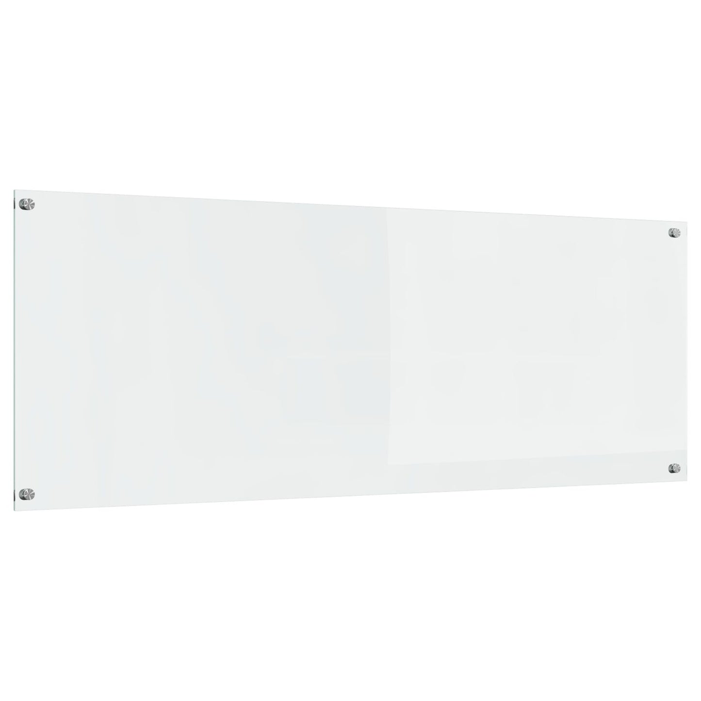 Schienale Da Cucina  Clear 110X40X0.6 Cm In Vetro Temperato