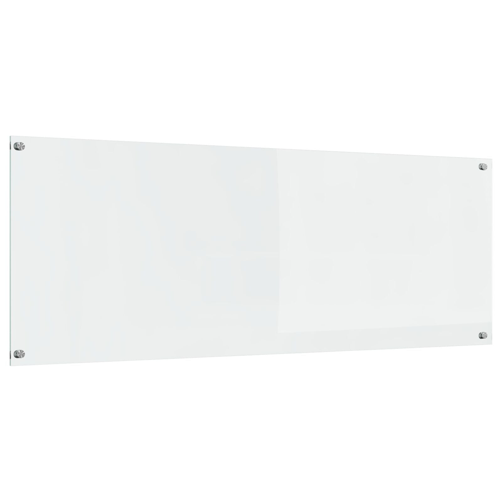 Schienale Da Cucina  Clear 110X40X0.6 Cm In Vetro Temperato