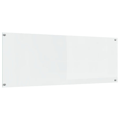 Schienale Da Cucina  Clear 110X40X0.6 Cm In Vetro Temperato