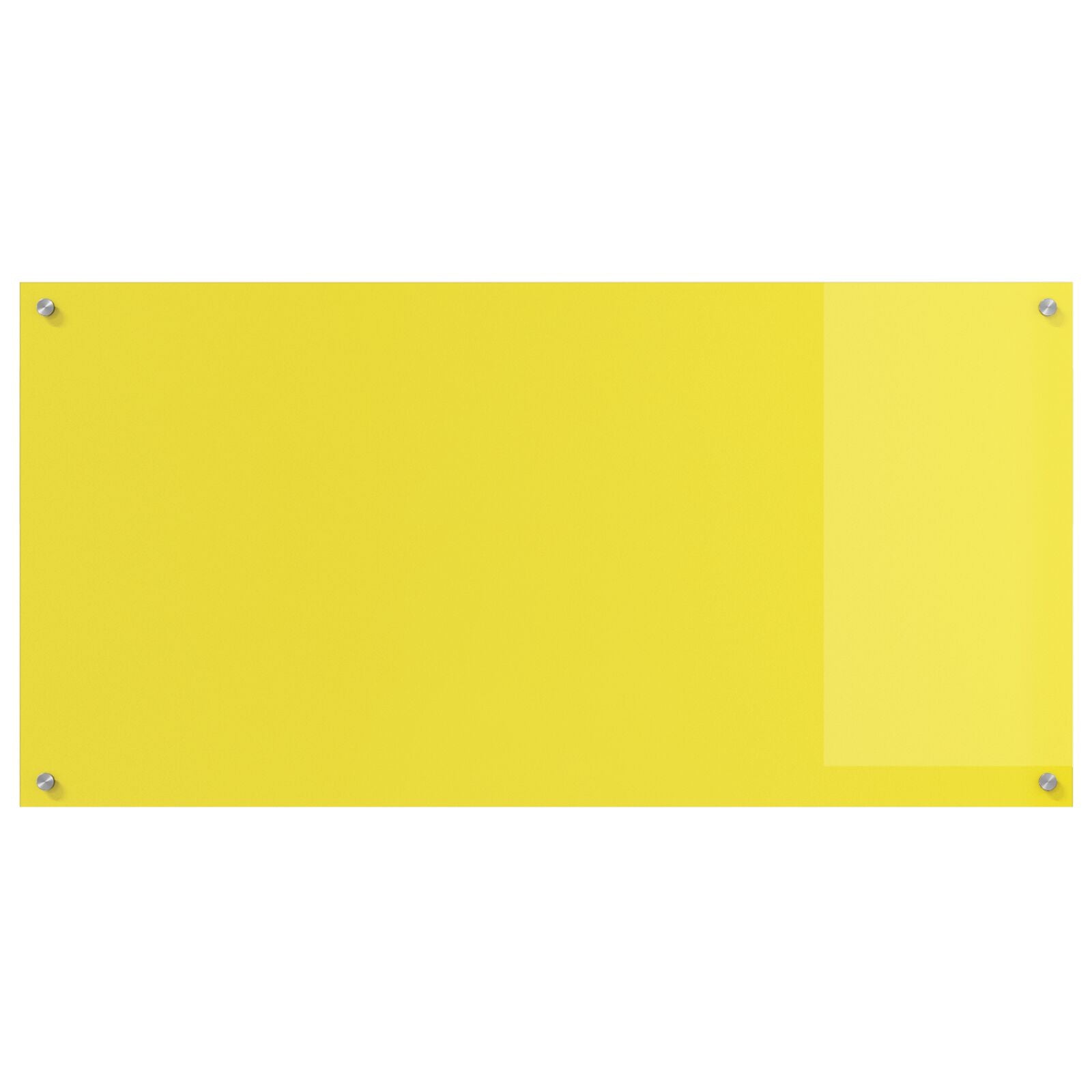 Schienale Da Cucina  Giallo 120X60X0,6 Cm In Vetro Temperato