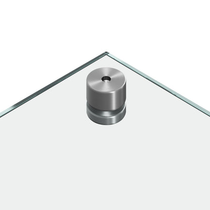 Schienale Cucina Trasparente 110X60X0,6 Cm In Vetro Temperato