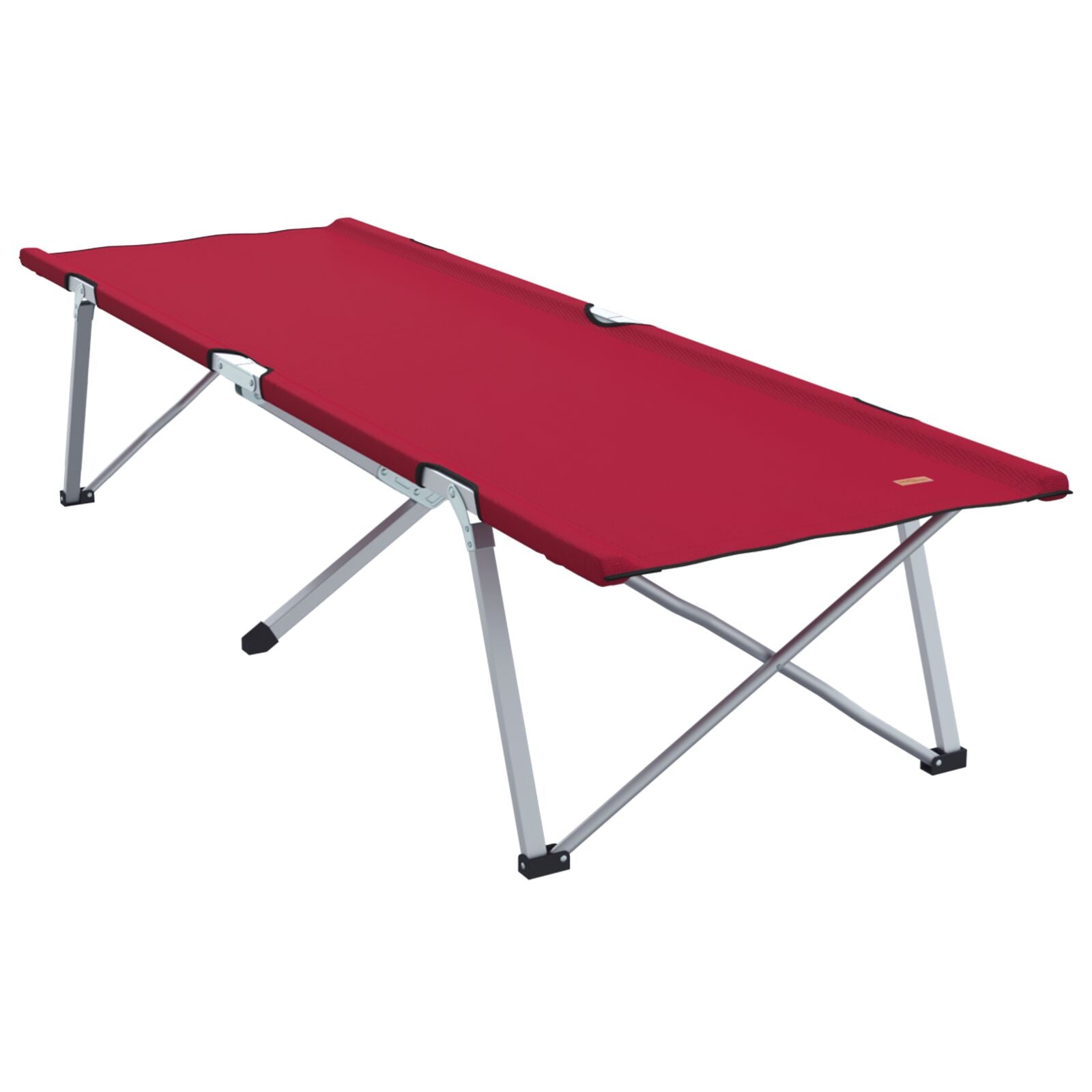 Letto Da Campeggio Pieghevole Metallo, Tessuto Standard