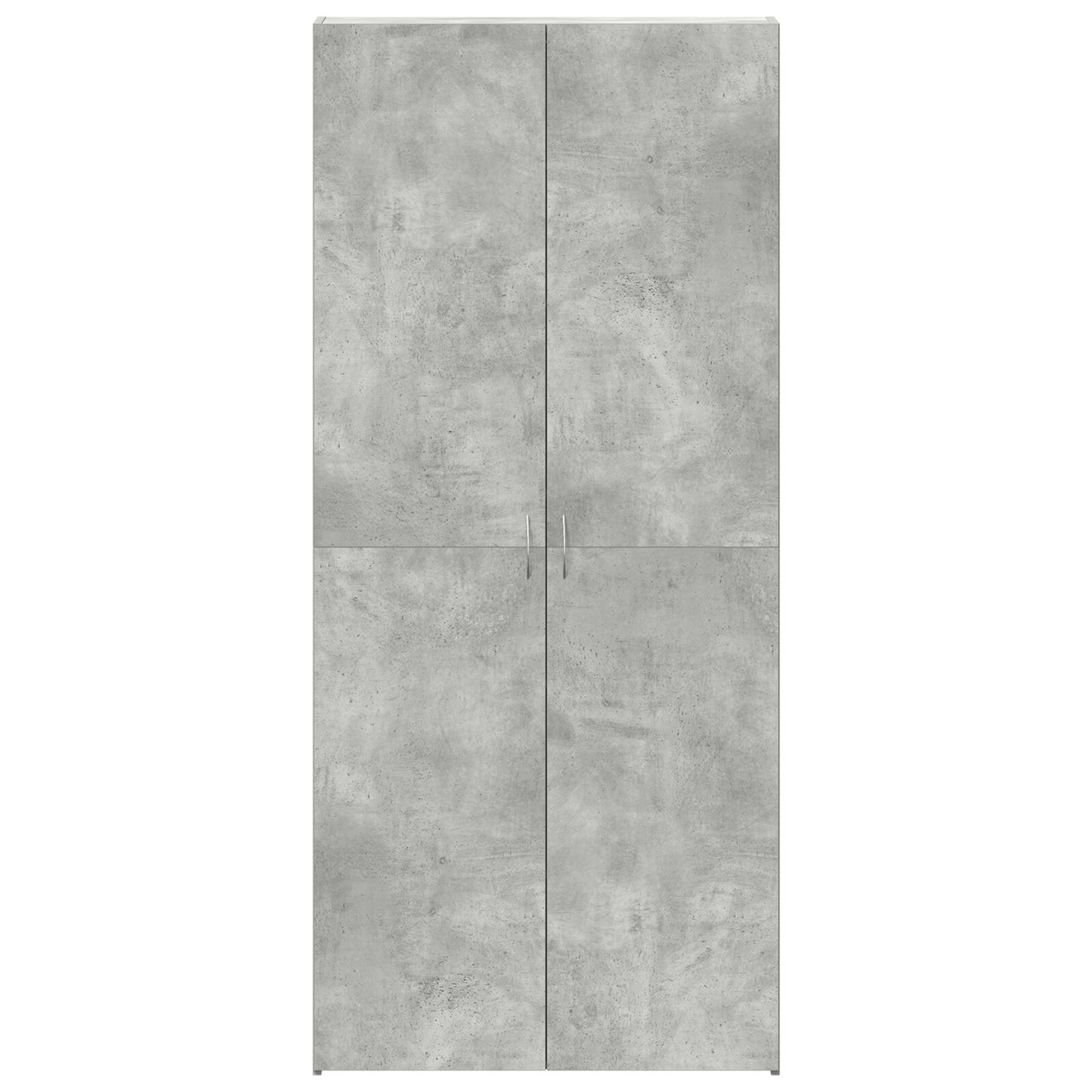Armadio Scarpe  Grigio Cemento Legno Ingegnerizzato Armadio Scarpe