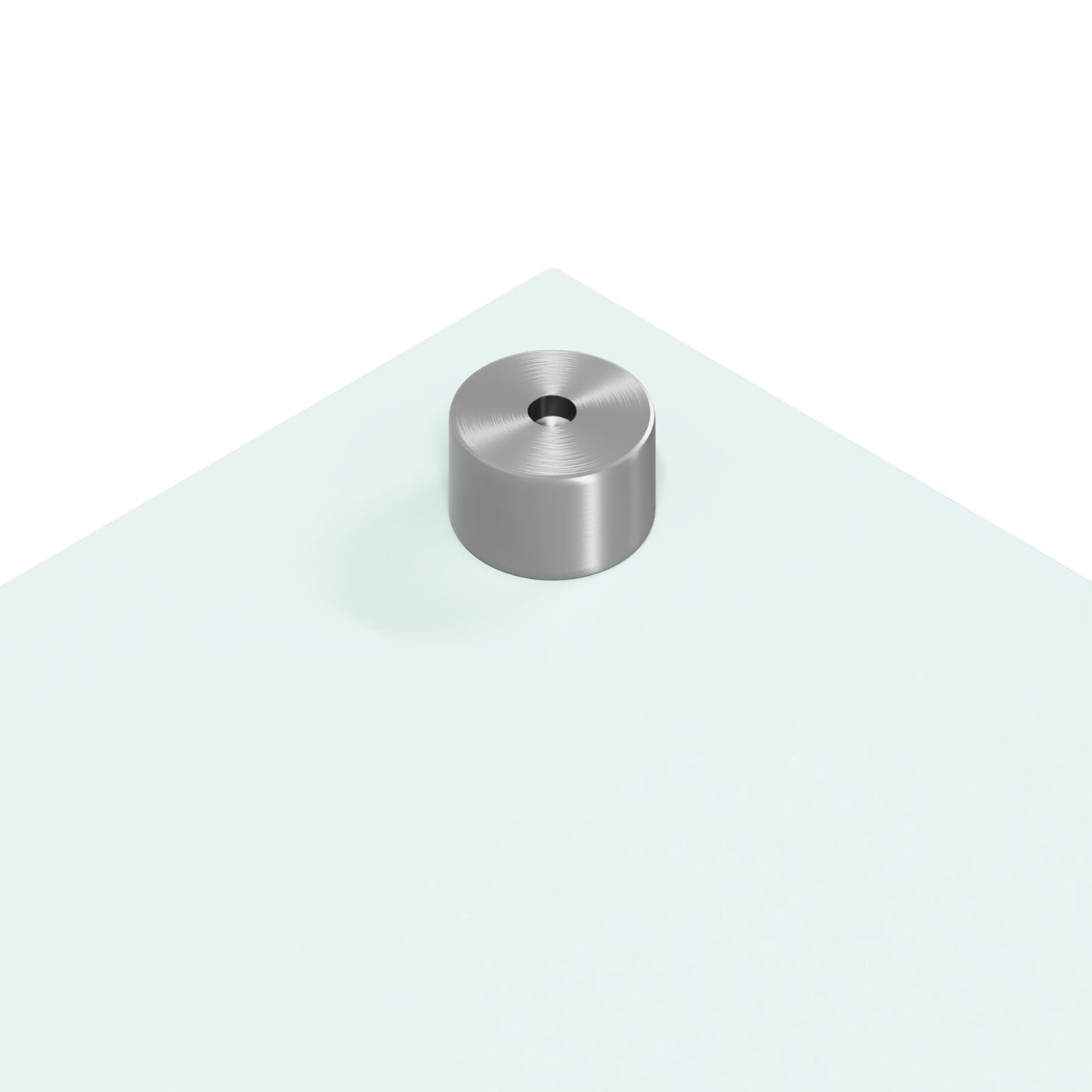 Schienale Cucina Bianco 110X50X0,6 Cm In Vetro Temperato -