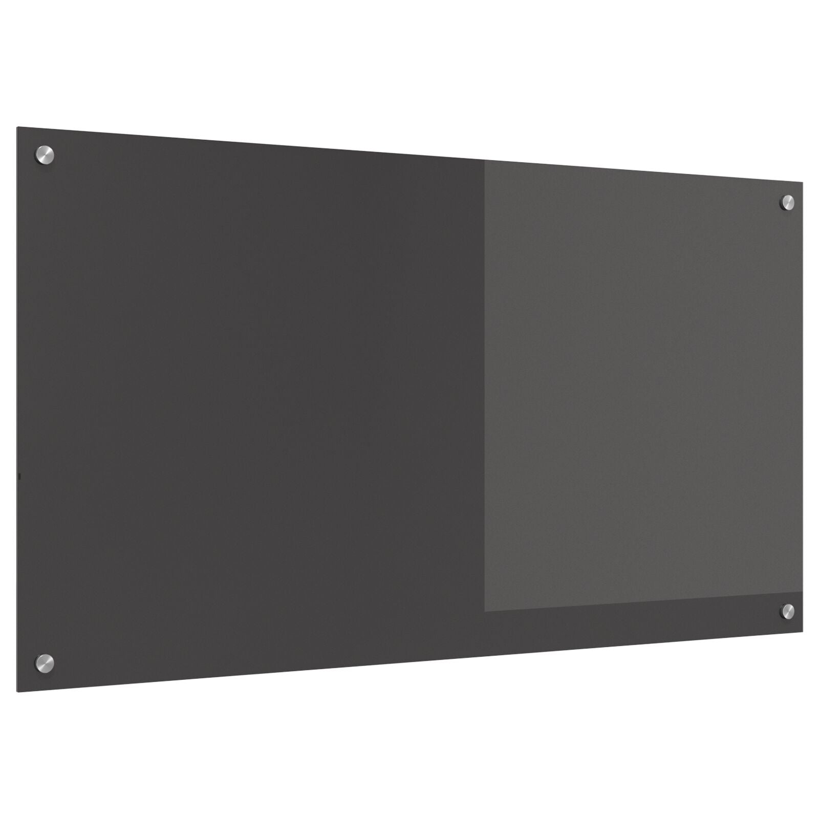 Schienale Da Cucina  Grigio Scuro 110X60X0,6 Cm In Vetro Temperato