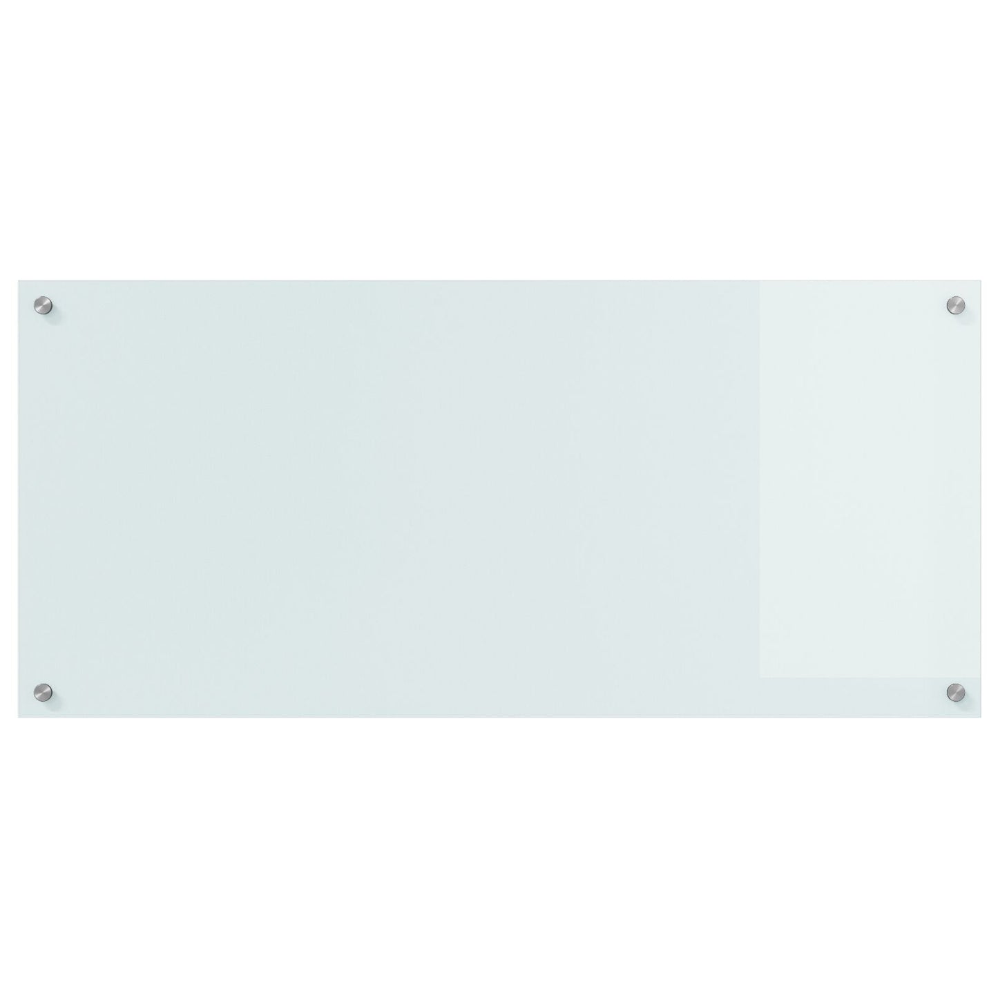 Schienale Cucina Bianco 110X50X0,6 Cm In Vetro Temperato -