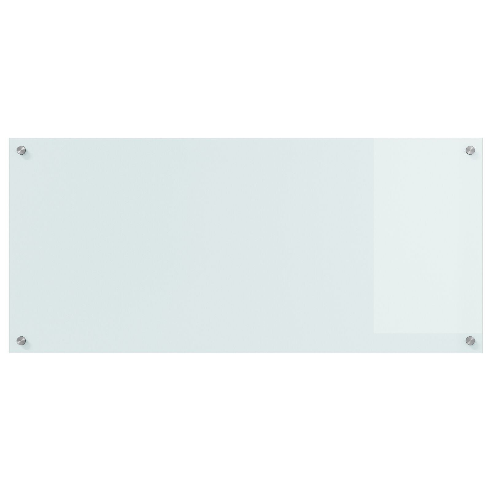 Schienale Cucina Bianco 110X50X0,6 Cm In Vetro Temperato -
