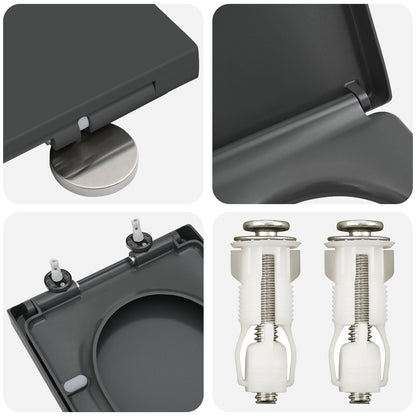 Toilette A Rilascio Rapido Con Chiusura Morbida In Duroplast