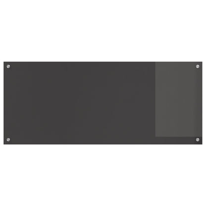 Schienale Da Cucina Grigio Scuro 120X50X0,6 Cm In Vetro Temperato -
