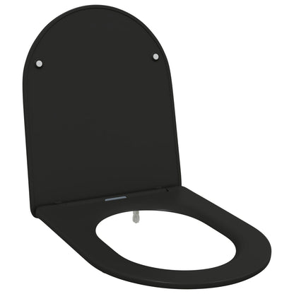 Seggiolino Per Toilette A Rilascio Rapido Con Chiusura Morbida - Duroplast, Nero