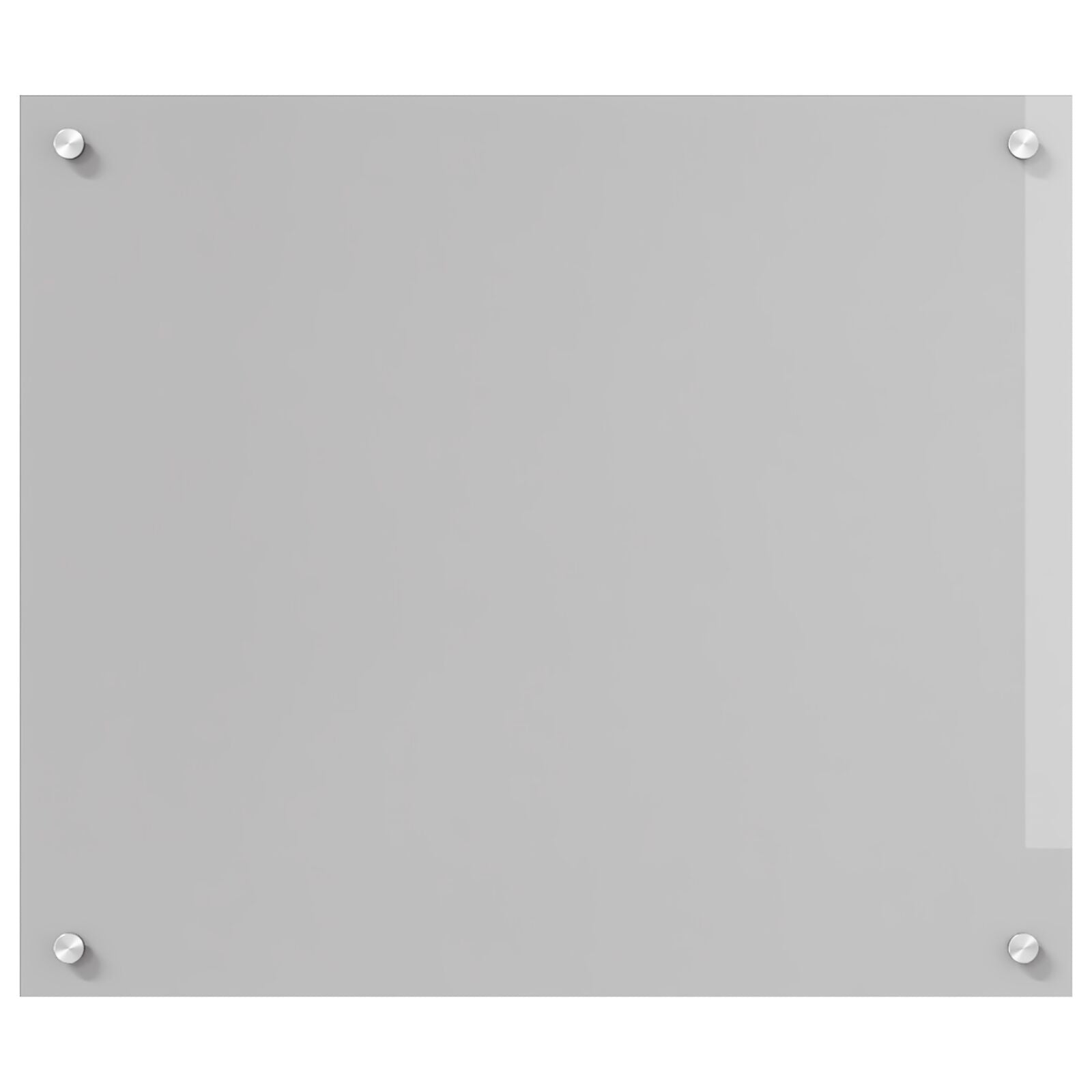 Pannello Cucina  Grigio Chiaro 70X60X0,6 Cm Vetro Temperato