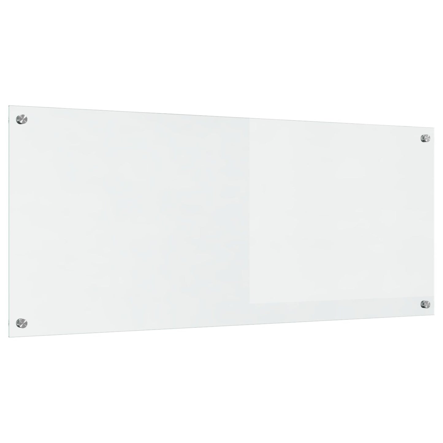Schienale Per Cucina Trasparente 120X50X0,6 Cm In Vetro Temperato