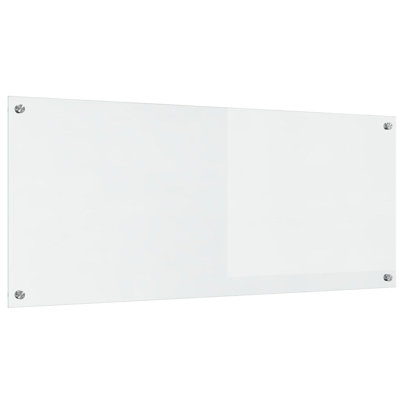 Schienale Per Cucina Trasparente 120X50X0,6 Cm In Vetro Temperato
