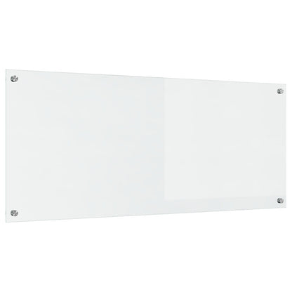 Schienale Per Cucina Trasparente 120X50X0,6 Cm In Vetro Temperato