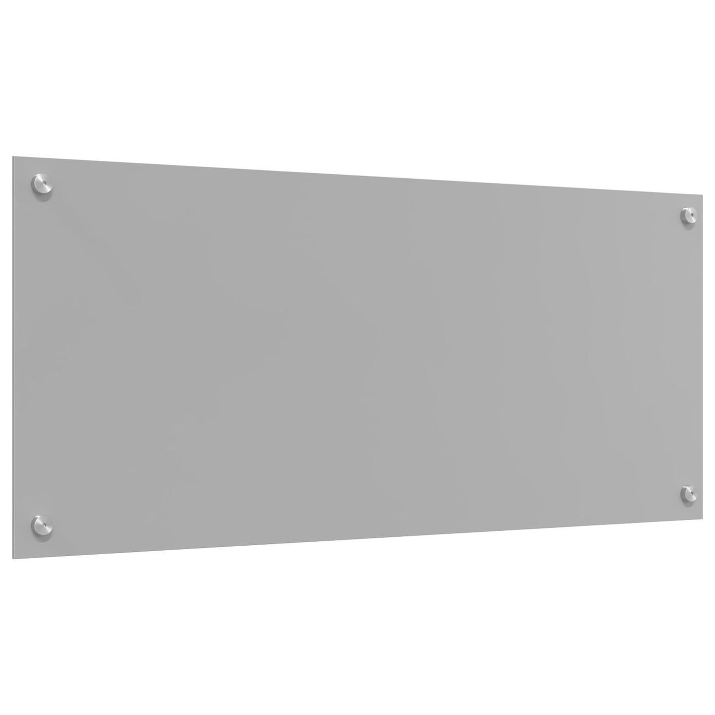 Schienale Cucina  Grigio Chiaro 90X40X0,6 Cm In Vetro Temperato
