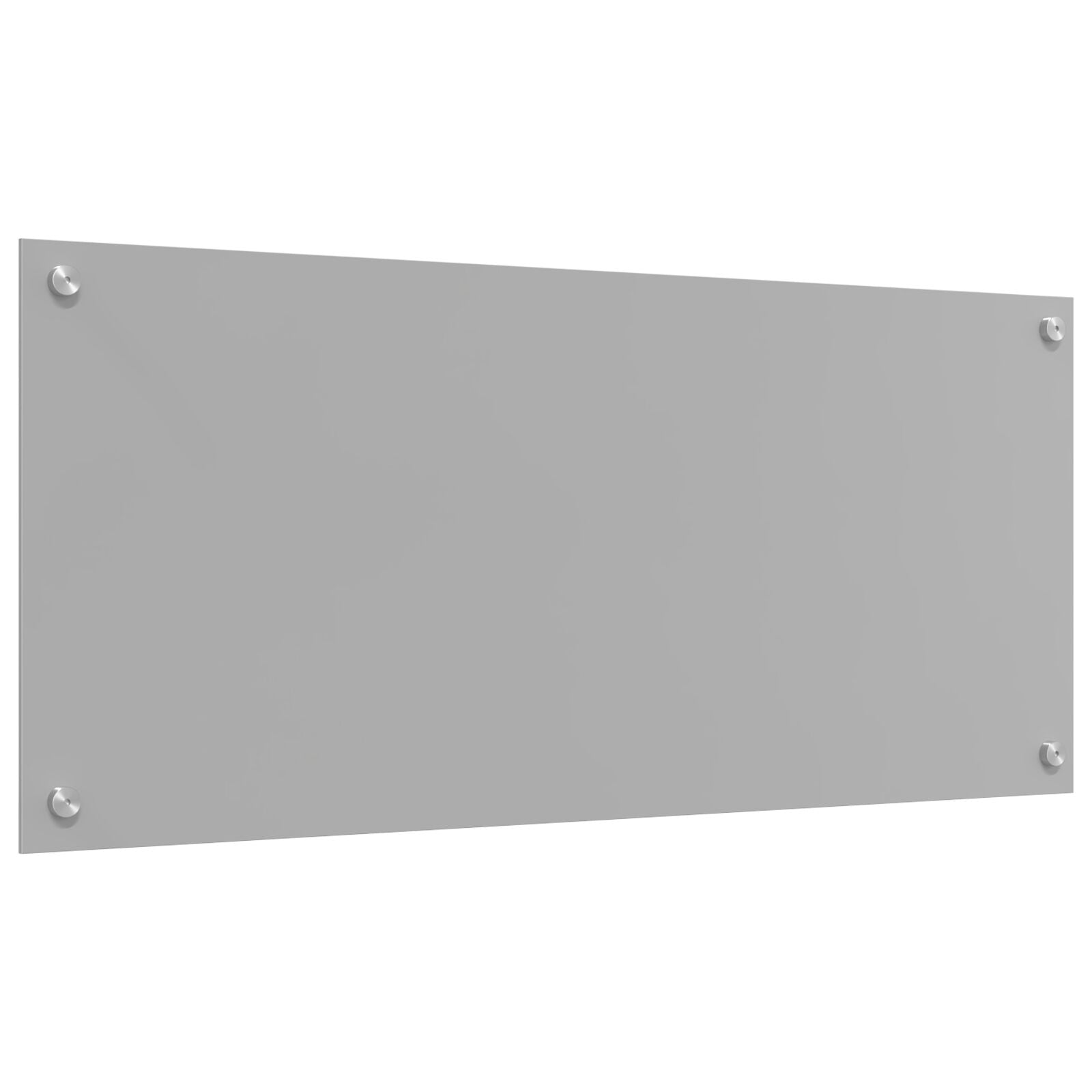Schienale Cucina  Grigio Chiaro 90X40X0,6 Cm In Vetro Temperato