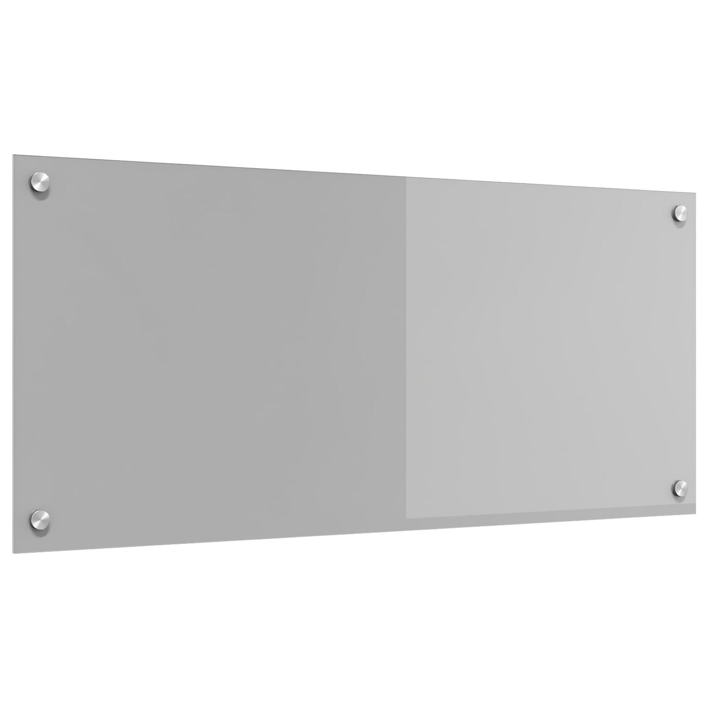 Schienale Cucina  Grigio Chiaro 90X40X0,6 Cm In Vetro Temperato