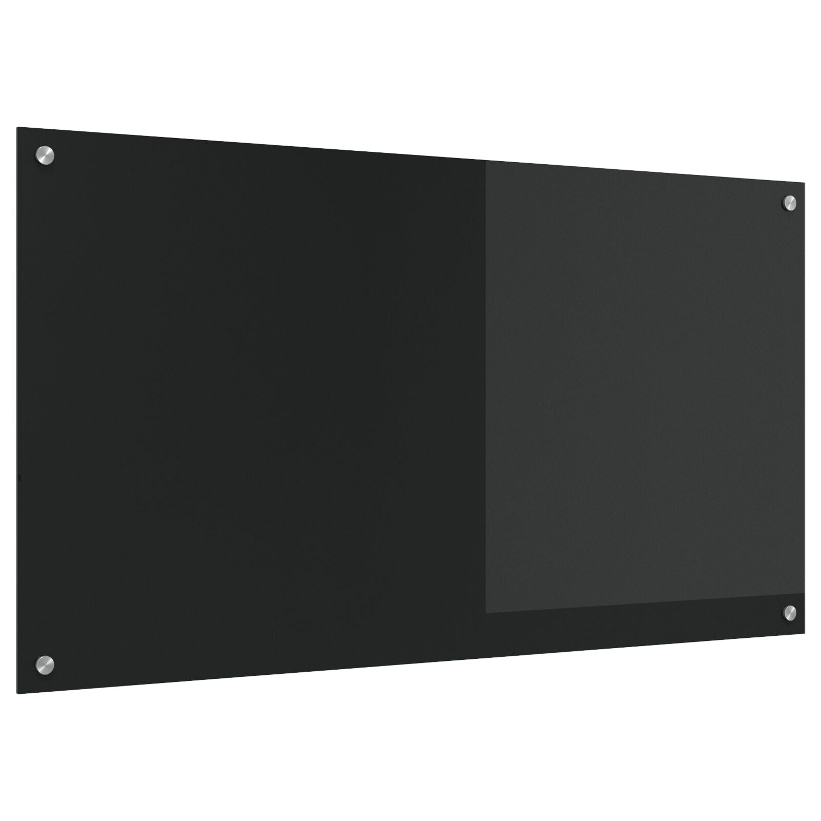 Schienale Cucina  Nero 110X60X0,6 Cm In Vetro Temperato