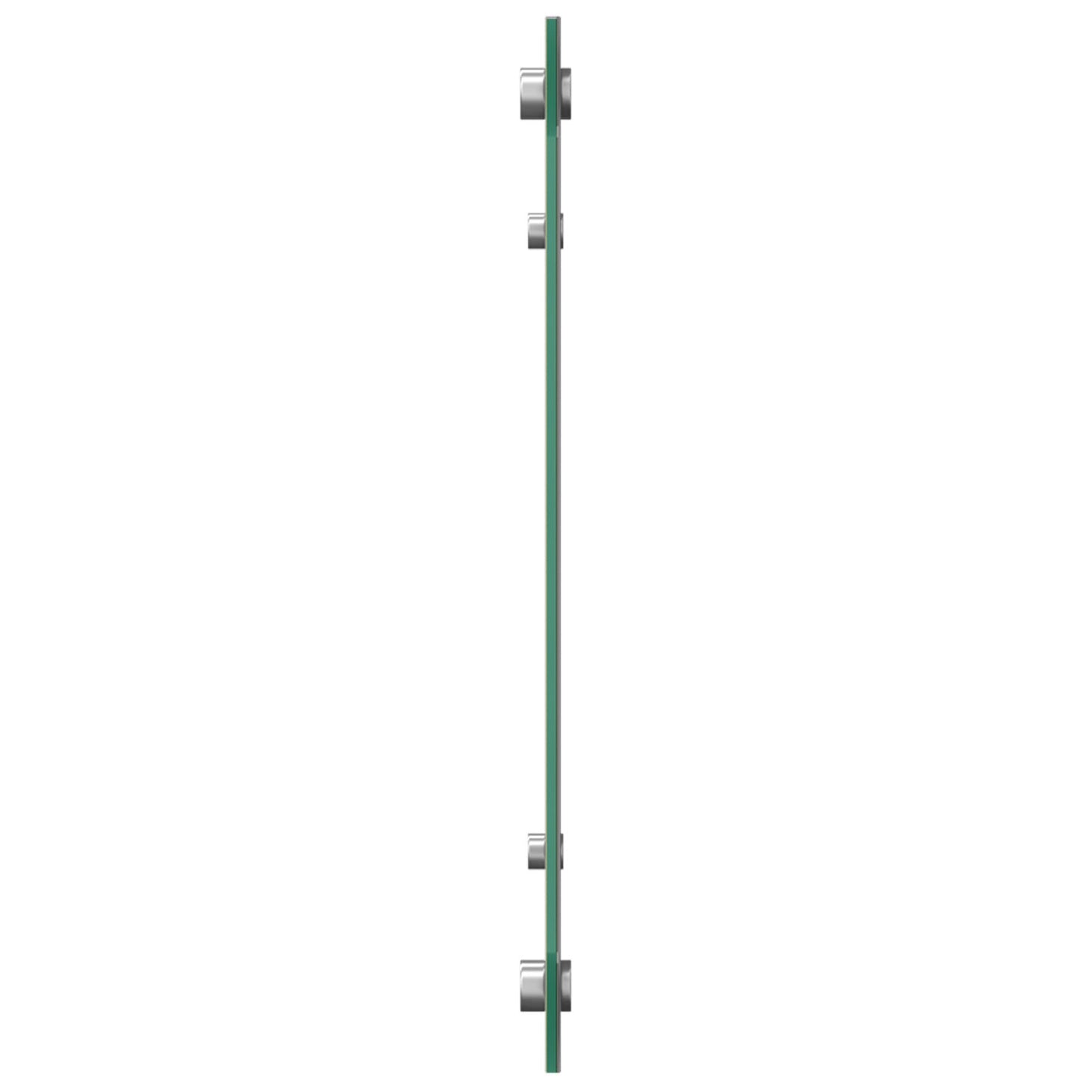 Schienale Cucina Grigio Chiaro 100X40X0,6 Cm In Vetro Temperato -