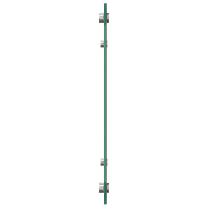 Schienale Cucina Grigio Chiaro 100X40X0,6 Cm In Vetro Temperato -