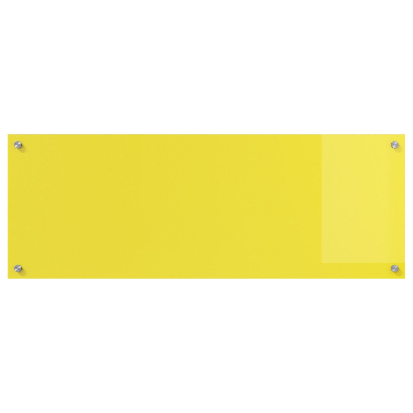 Schienale Da Cucina Giallo 110X40X0,6 Cm Vetro Temperato