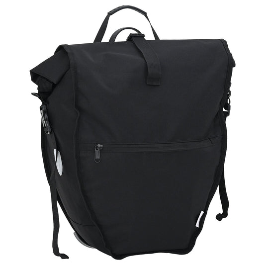 Borsa Per Bicicletta Per Portapacchi 25 L Nera 32.5X17X57 Cm